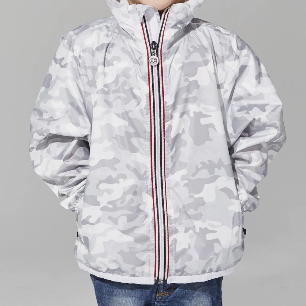 Kids Camo raincoat size 12